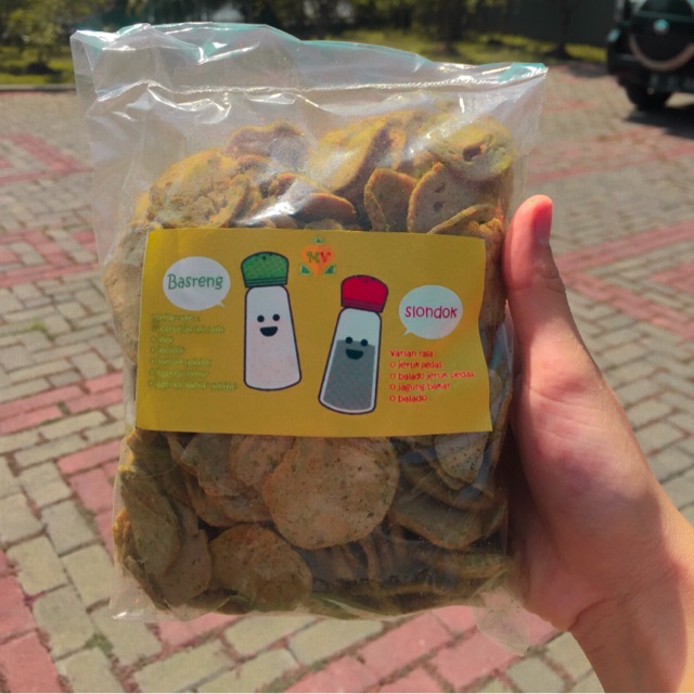 

Basreng pedas jeruk asin
