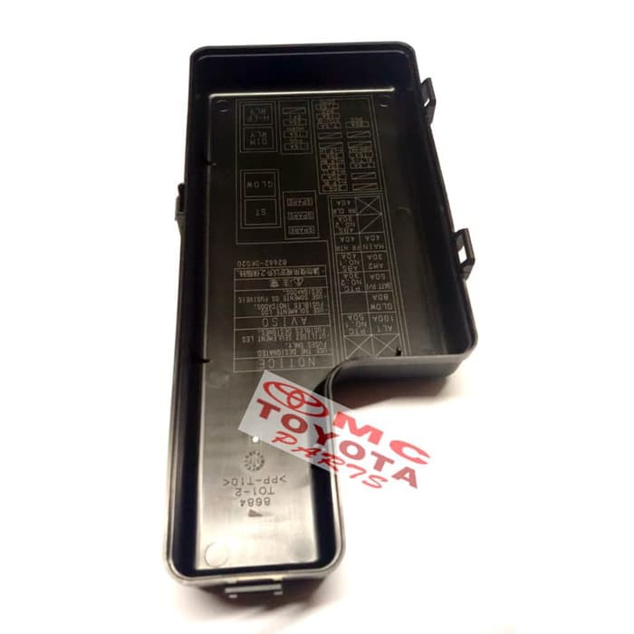 Cover Relay Block/ Tutup Box Sekring Innova Fortuner Hilux 82662-0K020