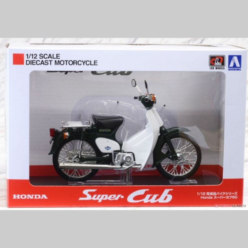 Aoshima Honda Super Cub 50 Green (Diecast) - Aoshima