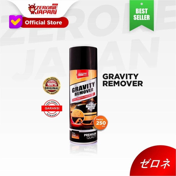 Gravity Remover Zerone Pembersih Noda Cat/Pilok Di body Mobil