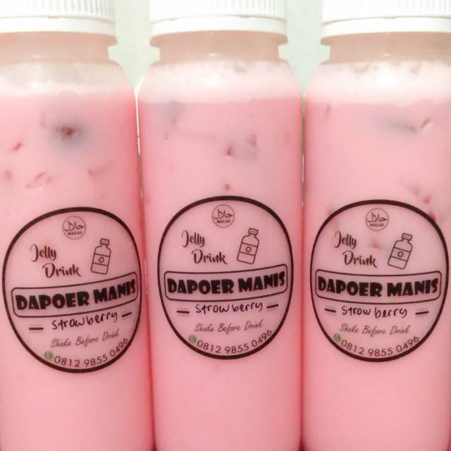 

Strowberry Milky Jelly