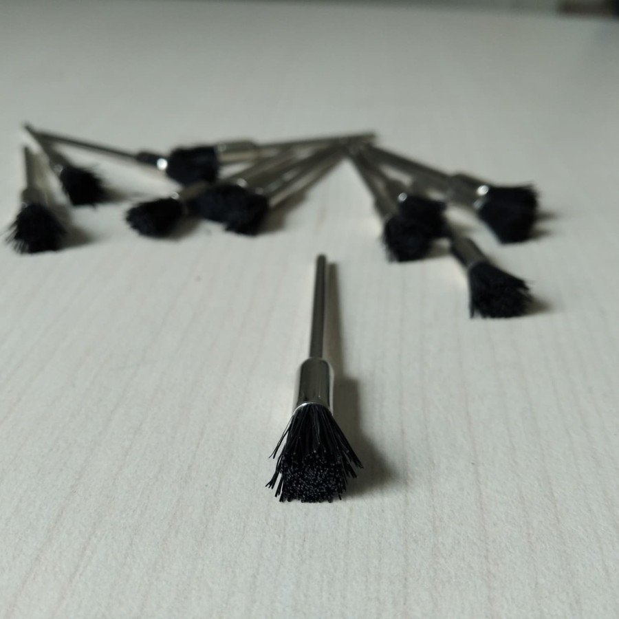 MATA BOR SIKAT KECIL HALUS/MATA BOR SIKAT KAWAT SAPU HITAM /MATA TUNER