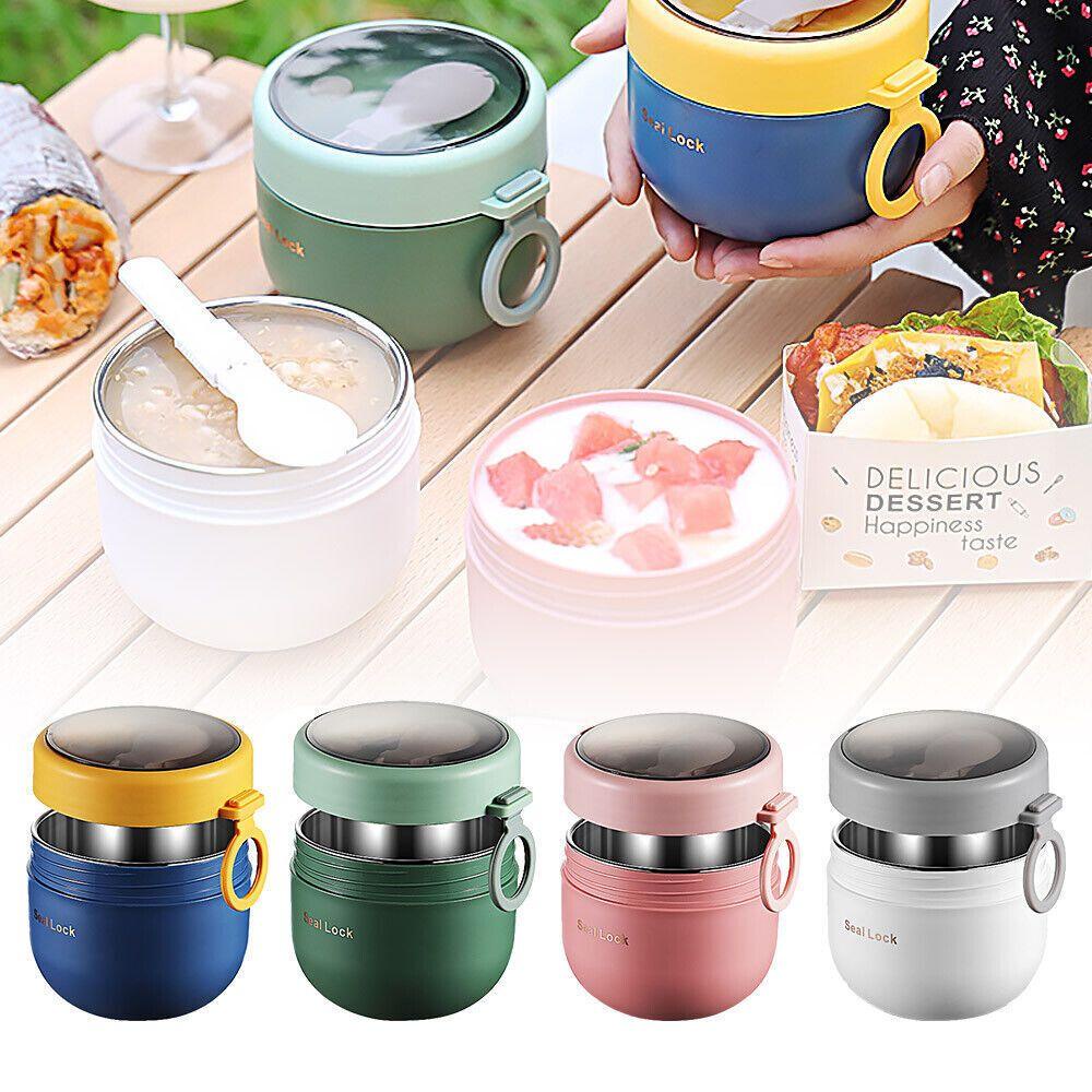 Preva 600ML Lunch Box Kedap Udara Cangkir Sup Termos Insulated Jar