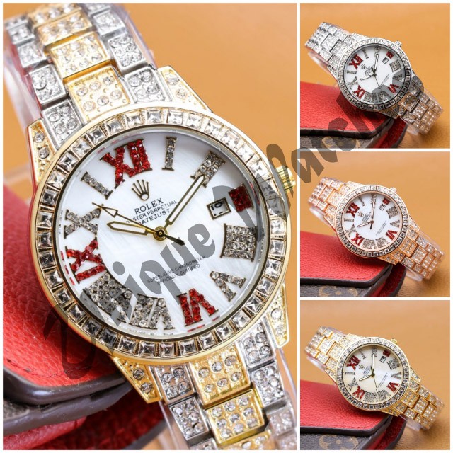 JAM TANGAN WANITA ROLEX OYSTER PERPETUAL NEW