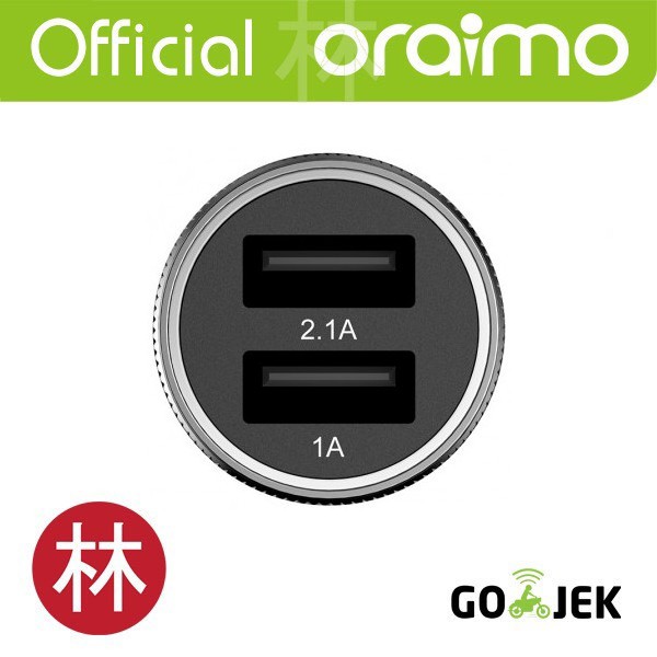 Oraimo OCC-21DML Highway Compact Car Charger + Cable