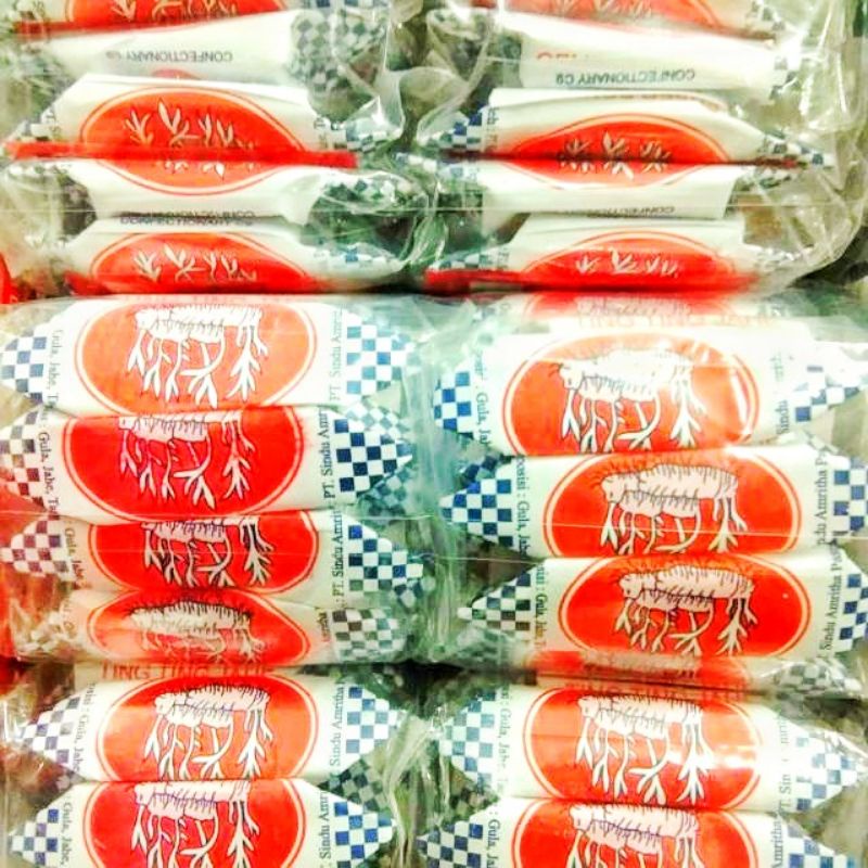 

PERMEN TING TING JAHE 《240gr》 ISI 《10sacet》