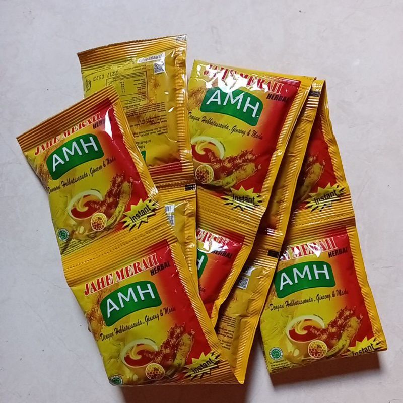 

JAHE MERAH AMH 1rt isi 10 sachet