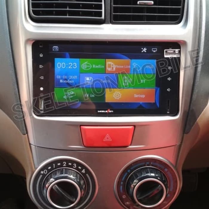 SKELETON HEAD UNIT 7 Inch MP5 SKT-M8197T XENIA 2012 UP