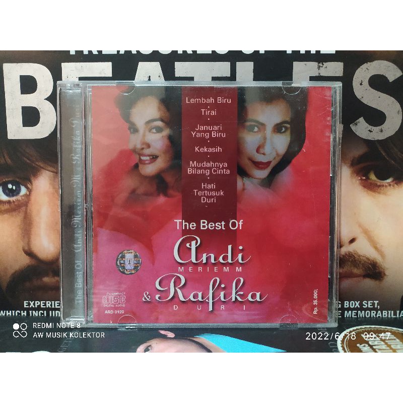 Audio CD : The Best Of Andi MERIEM & Rafika DURI.