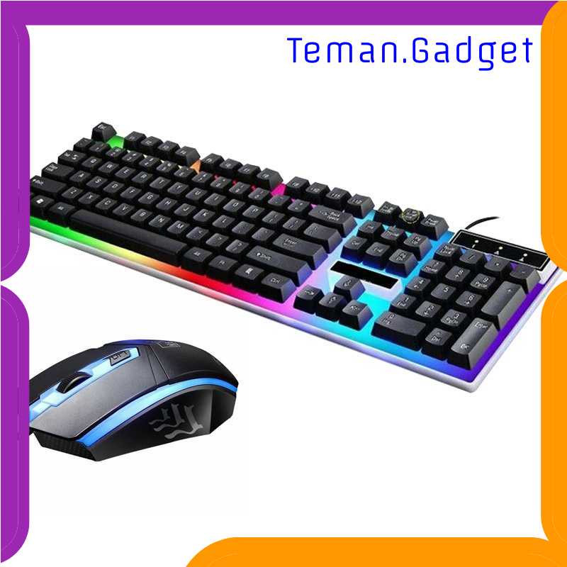 TG-BA ZHUIGUANGBAO Combo Gaming Keyboard RGB Mechanical Feel with Mouse G21B