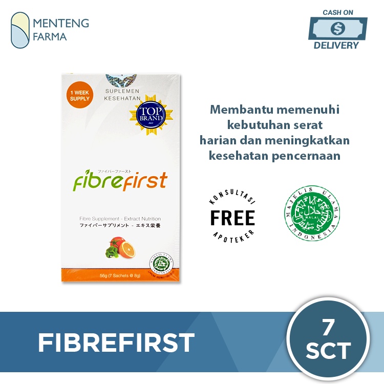 FibreFirst 7 Sachet - Suplemen Serat Premium Weekly Pack