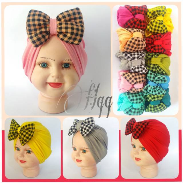 

Grosir Turban pita kotak minimal 5pcs/model