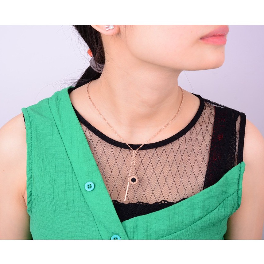 [New] Kalung titanium mini korea hadiah wanita cewek 316L anti karat KK144