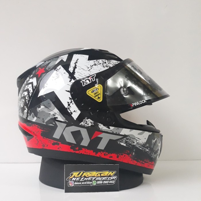 KYT R10 SERI 3 PAKET GANTENG