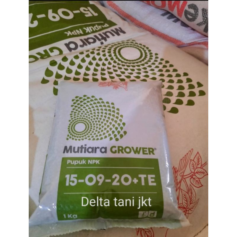 NPK MUTIARA GROWER KEMASAN PABRIK 1Kg