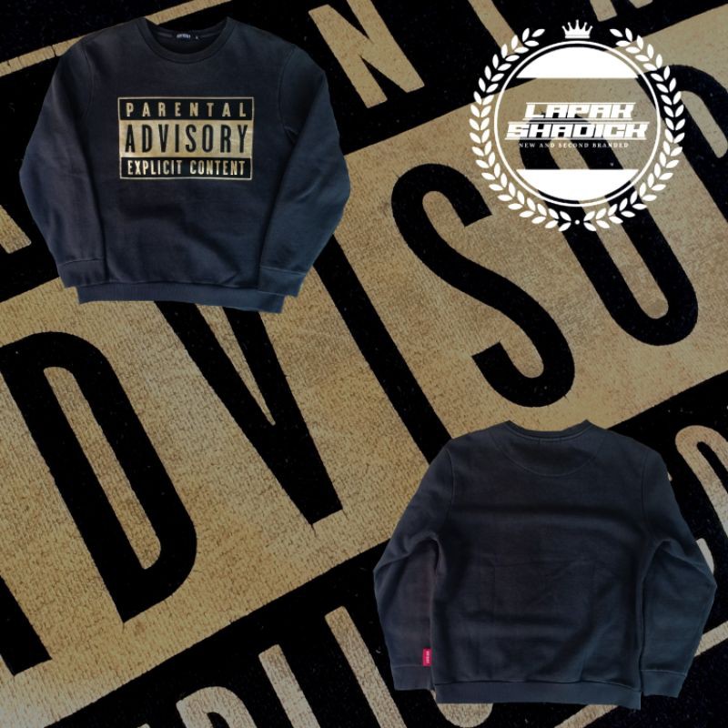 CREWNECK PARENTAL ADVISORY
