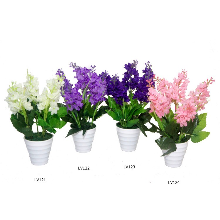 Bunga Plastik Lavender LV12