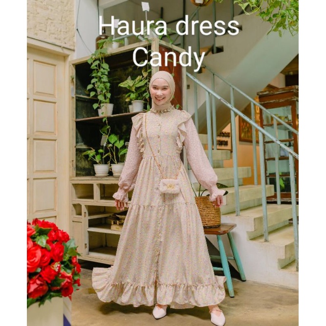 Raya dress Haura dress candy haura dress haideeorlin