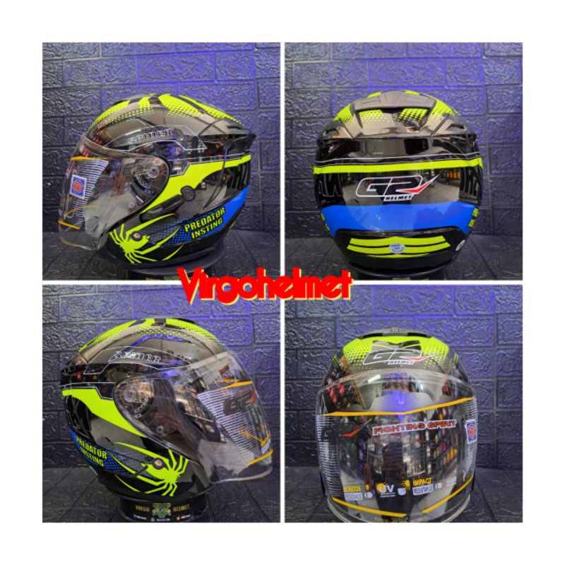 G2 OPTIMAX MOTIF PREDATOR INSTING GLOSSY DOUBLE VISOR.