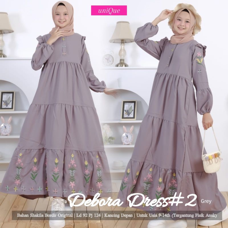 DEBORA DRESS #2 FASHION ANAK MURAH SOLO