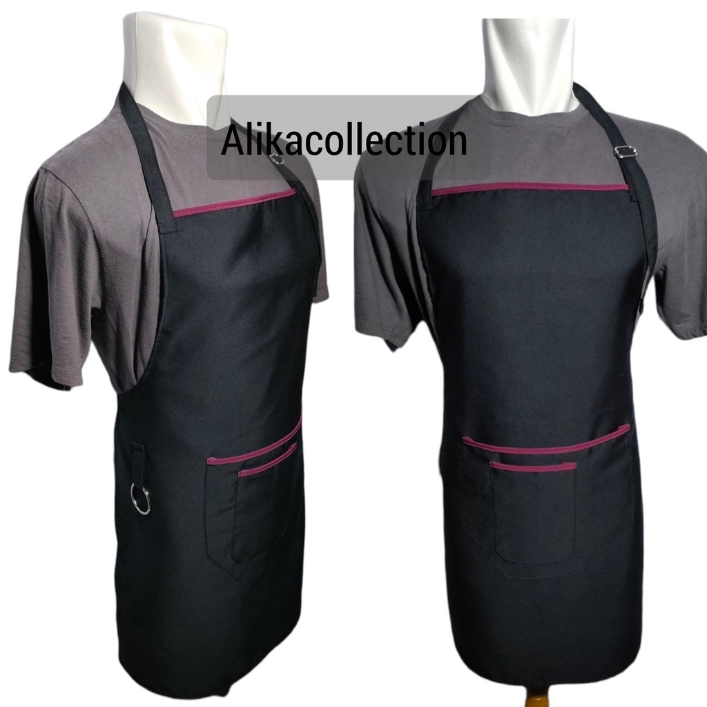 Celemek Barista Korean Style Pria Wanita apron Dapur Masak