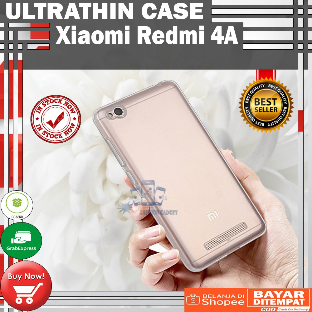 Ultrathin Xiaomi Redmi 4A Ultra Thin / Silikon Xiaomi Redmi 4A / Case Transparant / Casing Redmi 4A