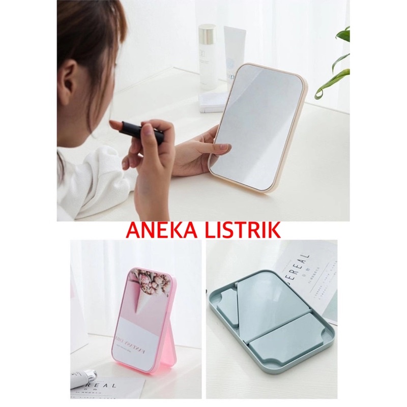 CERMIN RIAS CERMIN MAKE UP CERMIN KECIL CERMIN HIAS CERMIN MINI KACA CERMIN MIRROR-1