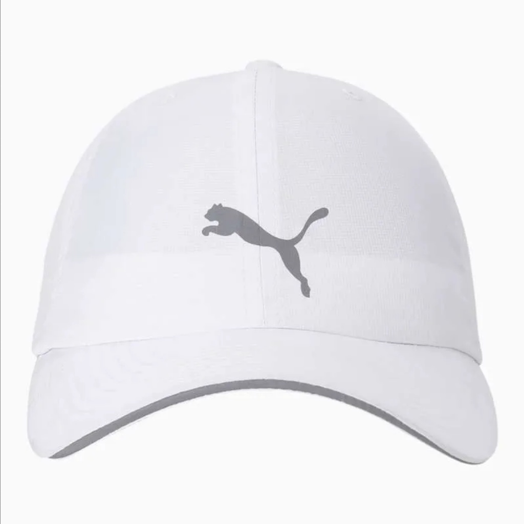 PUMA Unisex Running Cap III Putih White 052911 02 Topi Original 100%