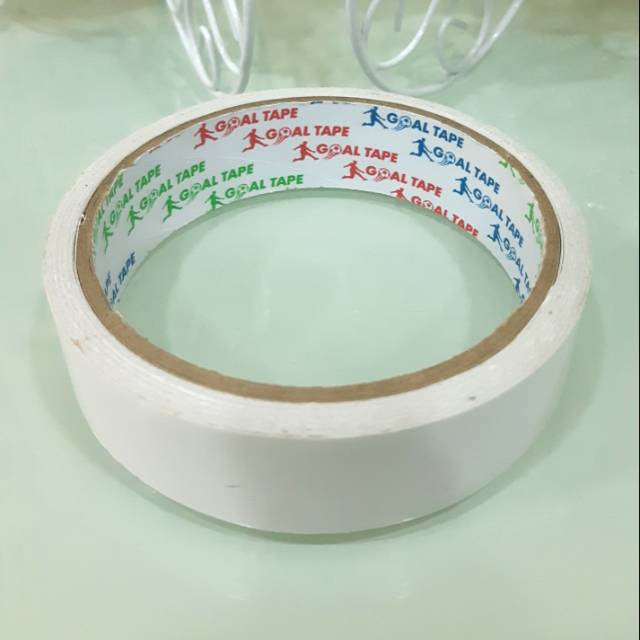 

DOUBLE TAPE KERTAS 1 INCH (24MM × 8MTR) MURAH!! TOP QUALITY