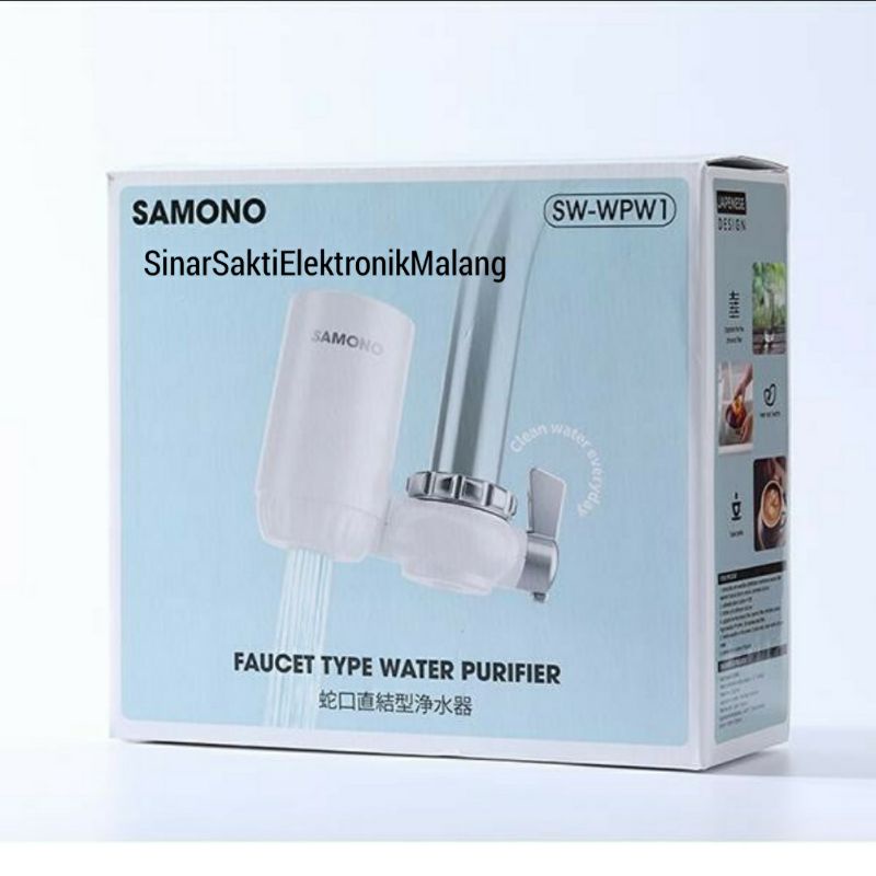 Samono Filter Air Kran Pemurni Penjernih Air Saringan Water Purifier Penyaring Air Kotor Malang