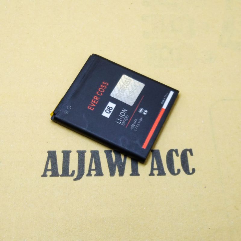 Batre Baterai Batere Evercoss Q6 Original Battery Handphone