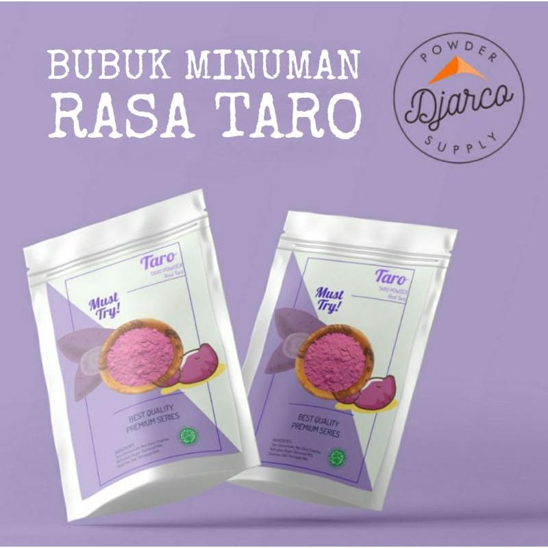 

Bubuk Minuman Rasa Taro 1 Kg - Powder Drink Premium