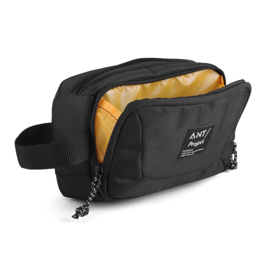 Rev x Ant - Tas Pouch Handbag SHOT Organizer - Clucth Bag Black