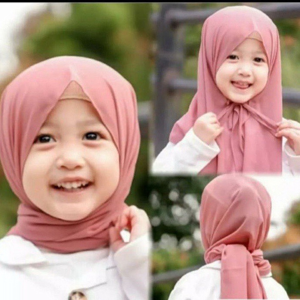 Hijab Pashmina Tali Anak