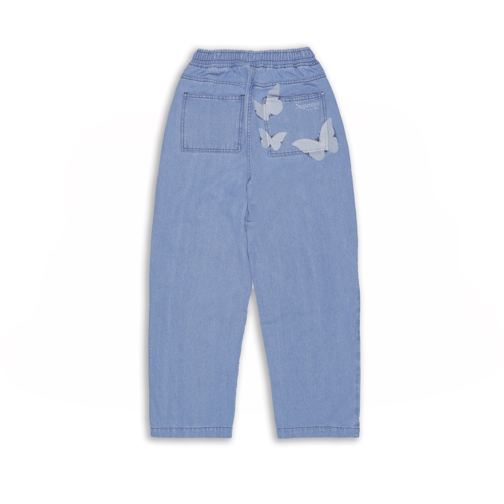 Superego Baggy Pants by Isser James Light Blue BIJ01