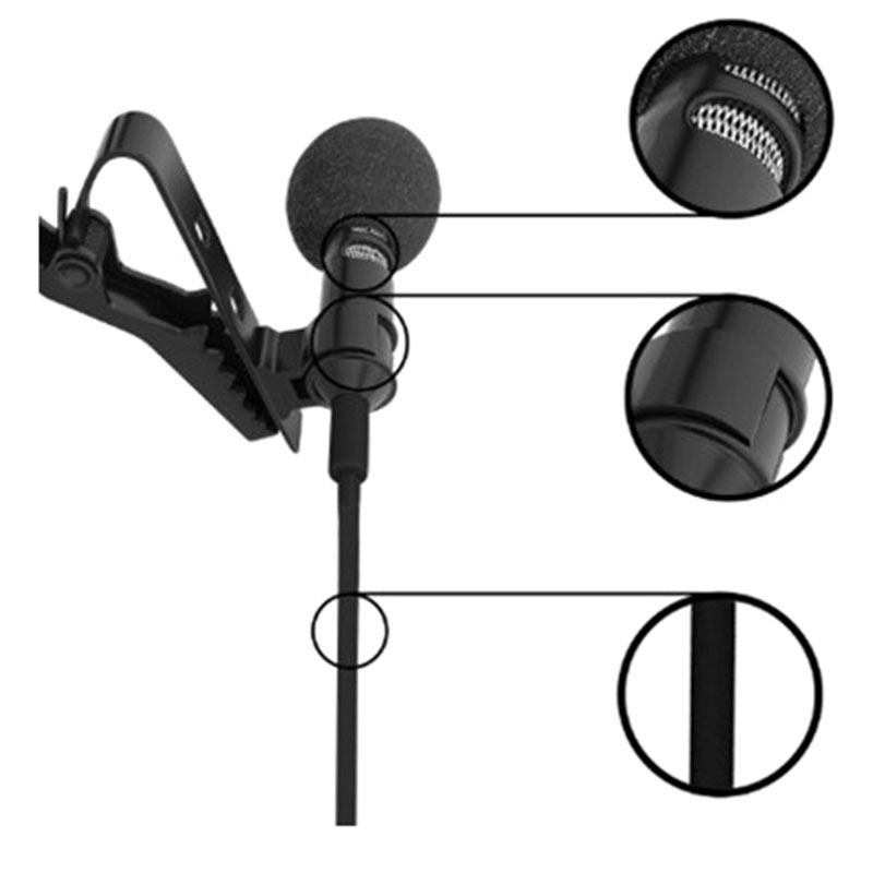 Mic Jepit Clip Microphone Clip Smartphone Laptop Tablet PC