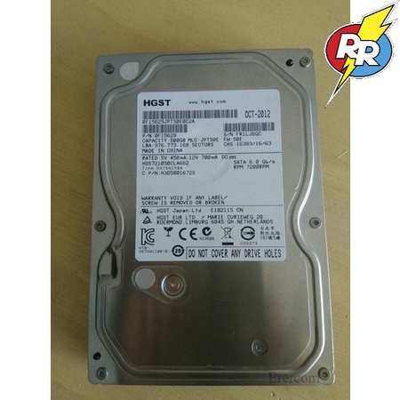 Hardisk PC 500 GB Merk Hgst Original Sata 6 GB Rpm 7200