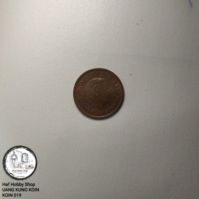 Koin Kuno 5 Cent Juliana Koningin Nederland Tahun 1980