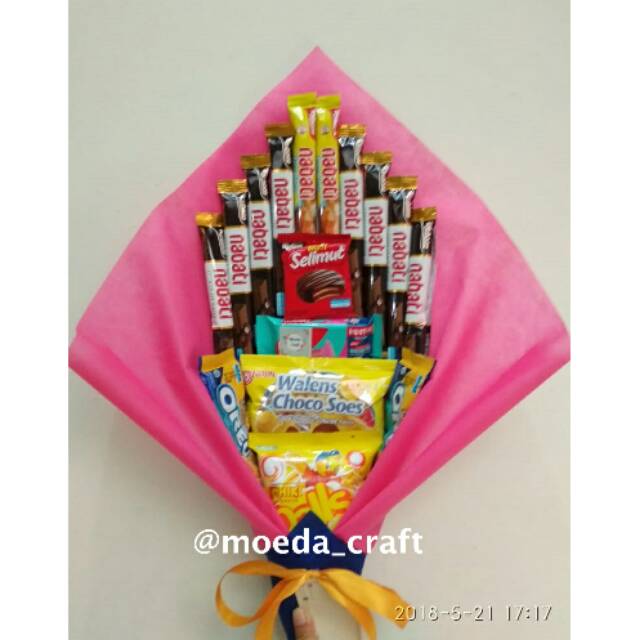

Buket Snack Murah / Hadiah Wisuda Ultah