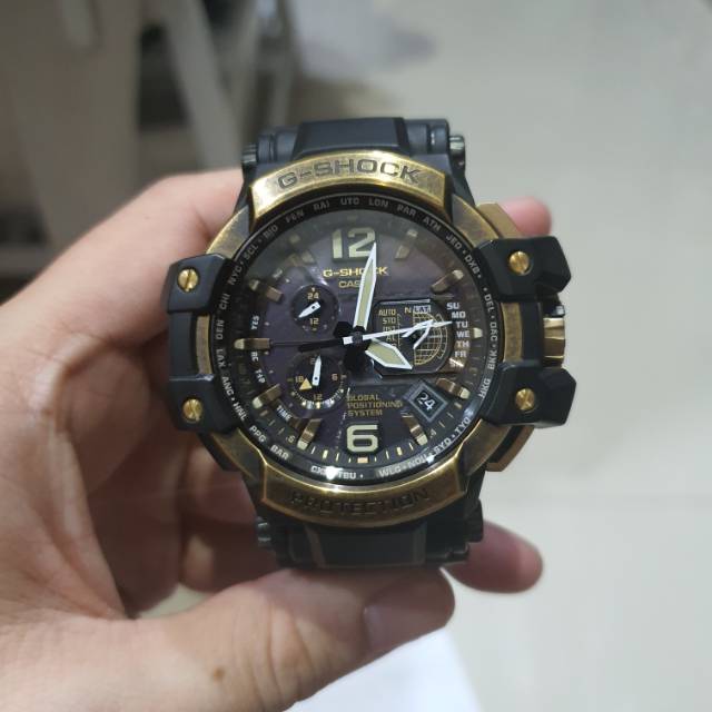 jam tangan casio g shock gshock aviator gpw1000tbs gpw 1000 tbs