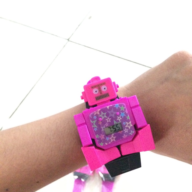 Jam lego anak