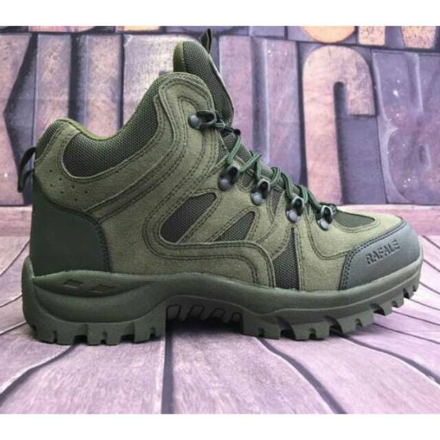 PROMO  Sepatu RAFALE 6 in inch Import Touring Tracking Hiking Magnum Salomon Lowa Merrell Bates Army