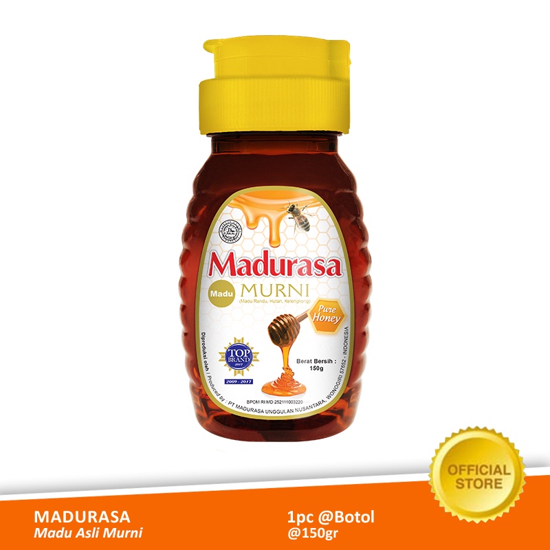 Madurasa Madu Asli Murni Botol 150 gr Pet