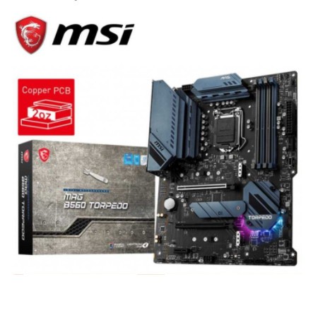 Motherboard Intel B560 LGA 1200 ATX | MSI MAG B560 TORPEDO