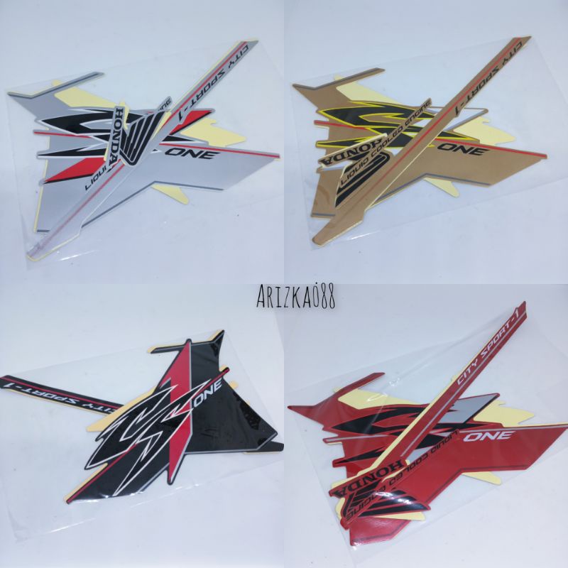 LIS STRIPING CS1 / stiker bodi motor honda cs1 cs 1