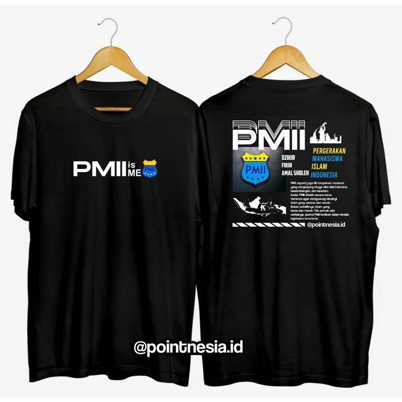 Kaos PMII Kaos Pergerakan Mahasiswa Islam Indonesia Kaos Pergerakan Baju PMII Kostum PMII Kaos Organ