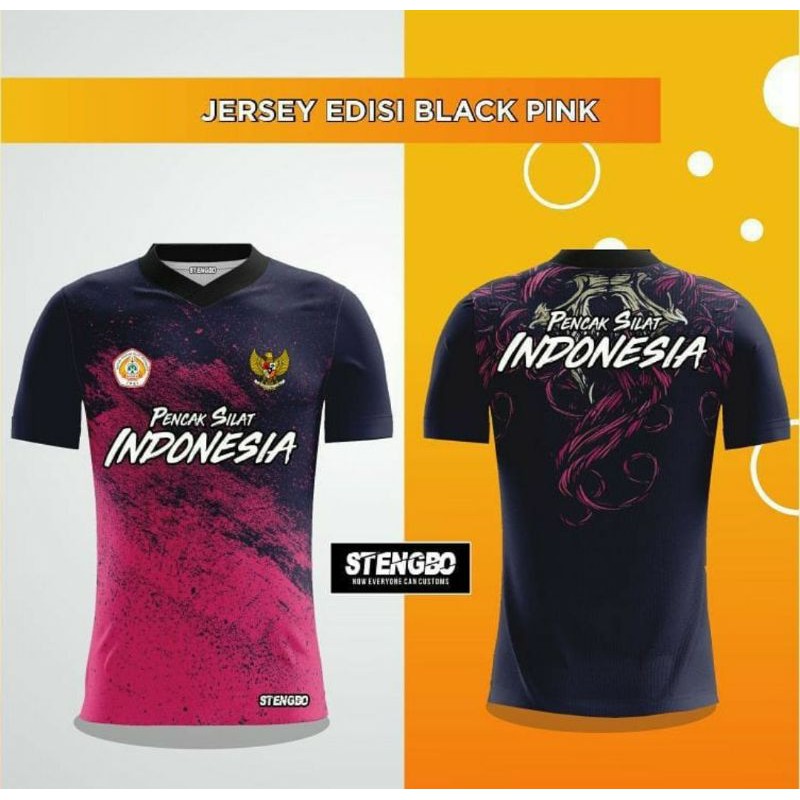 Jersey Kaos Pencak Silat Free Desain Full Printing Shopee Indonesia