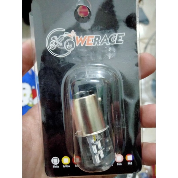 Lampu Dop Stop LED 12 Mata Belakang Putih Universal Vario Beat PCX Scoopy Nmax Mio