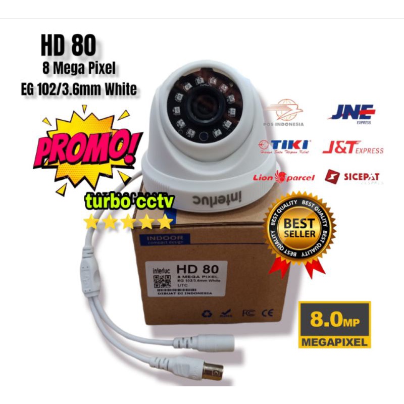 CAMERA CCTV EDGE INDOOR 5MP / 2560P REAL FULL HD / CAMERA CCTV 4 IN 1