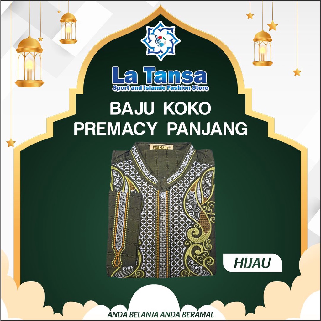 BAJU KOKO PREMACY PANJANG